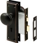 Prime-Line Products Classic Bronze Prime-Line E 2495 Mortise Keyed Knob
