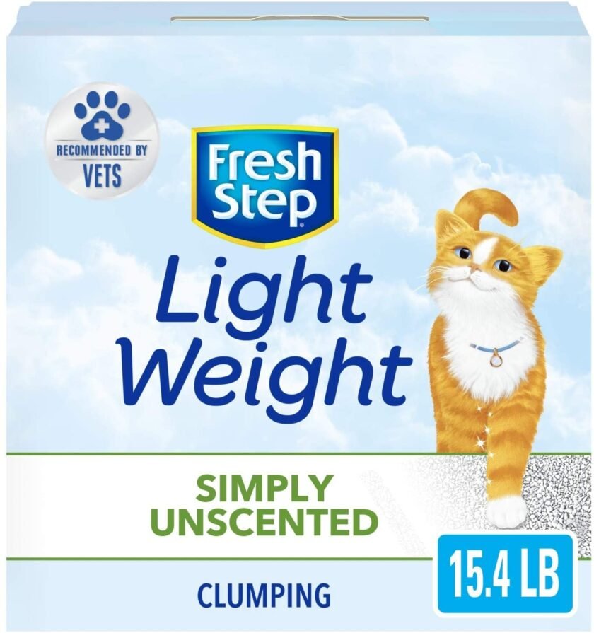 Fresh Step Simply Unscented Lightweight Clumping Cat Litter