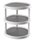 12 inch Diameter Turnable Lazy Susan Spice Rack Organizer for Large Cabinet